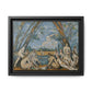 Cézanne, Paul - The Large Bathers (1906) - Matte Canvas, Framed