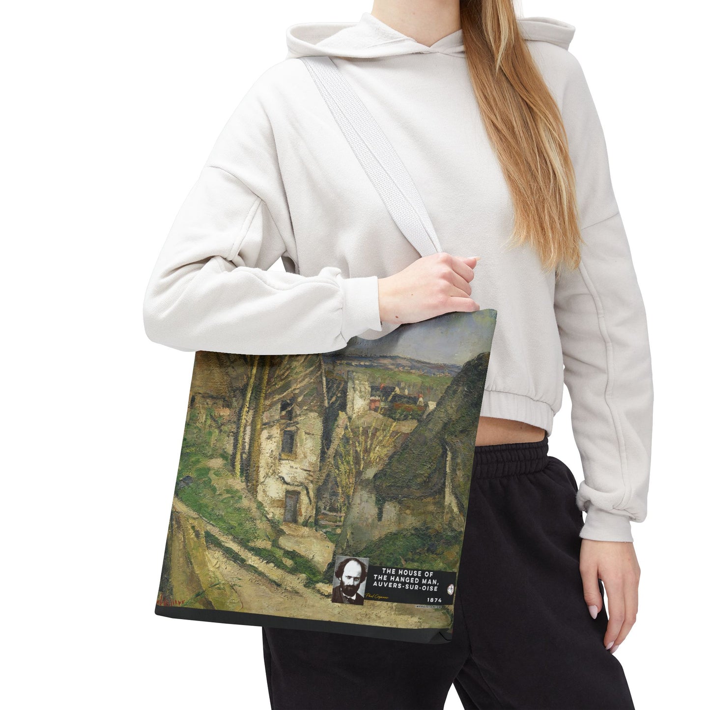 Cézanne, Paul - The House of the Hanged Man, Auvers-sur-Oise (1874) - Tote Bag