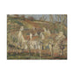Pissarro, Camille - Red Roofs, Corner of a Village in Winter (1877) - Canvas Block, unframed