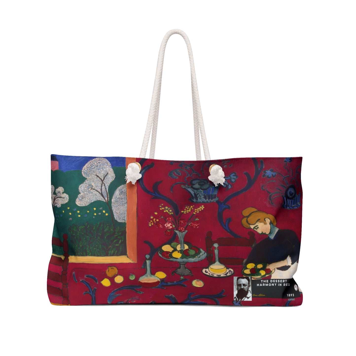 Matisse, Henri - The Dessert Harmony in Red (1908) - Weekender Bag