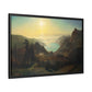 Bierstadt, Albert - Donner Lake from the Summit (1873) - Matte Canvas, Framed