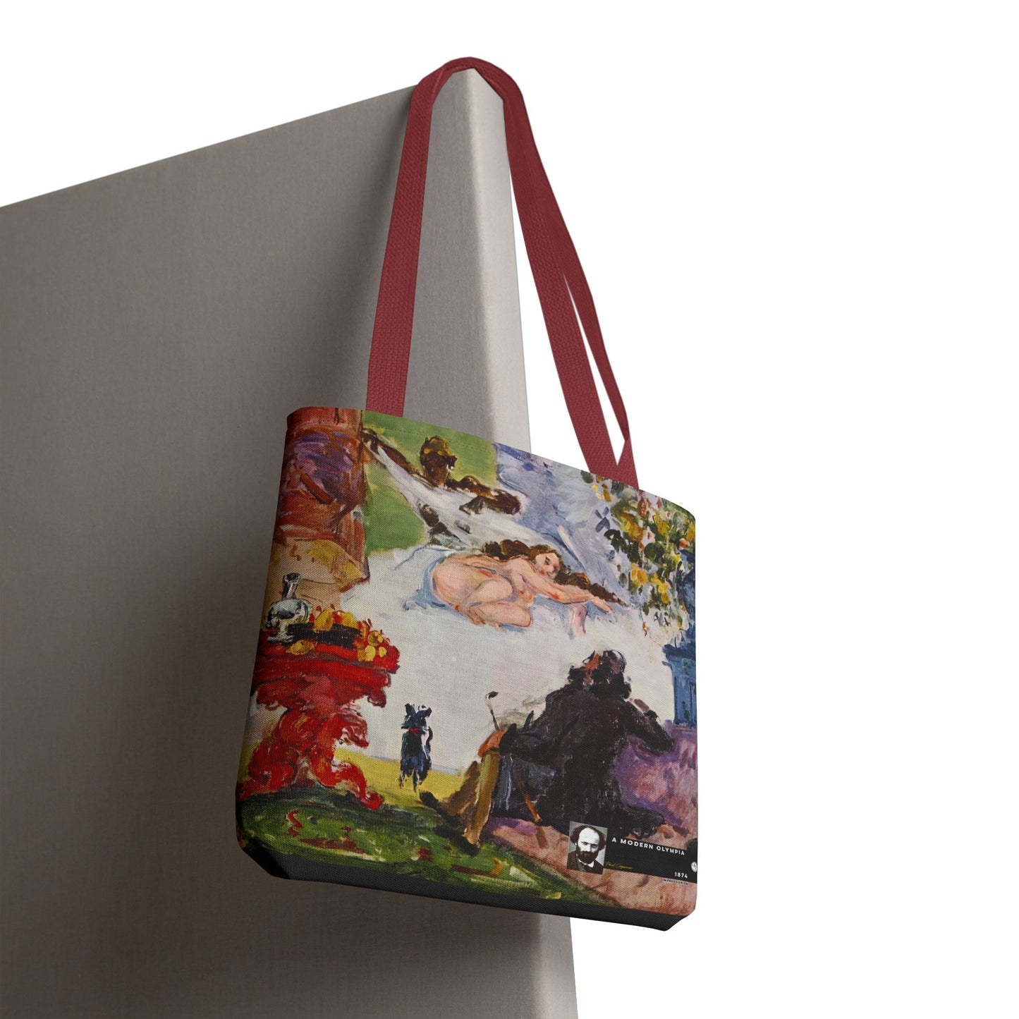 Cézanne, Paul - A Modern Olympia (1874) - Tote Bag