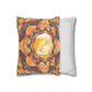 Filiger, Charles - Woman’s Head with Closed Eyes (1893) - Suede Square Pillowcase