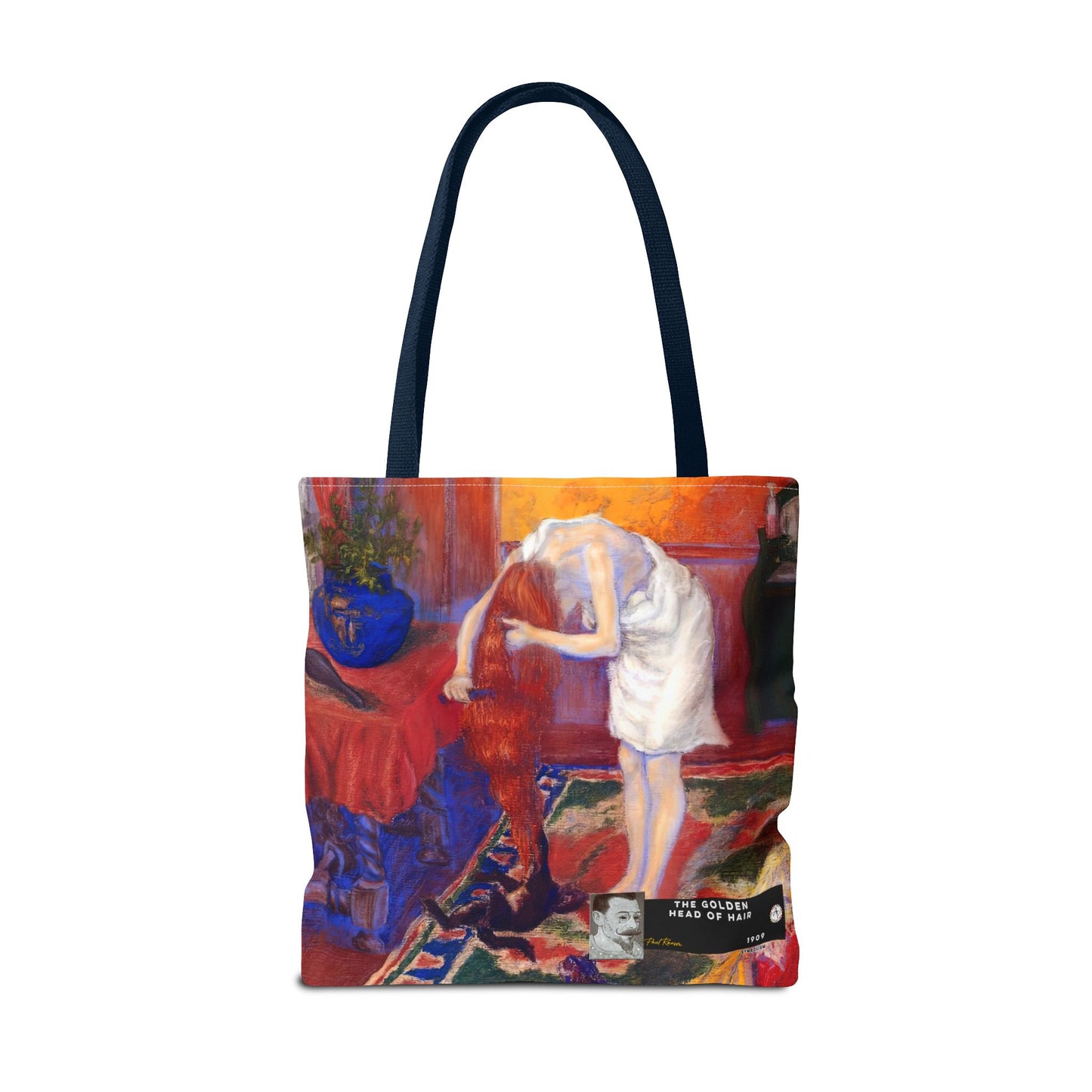 Ranson, Paul - The Golden Head of Hair (1909) - Tote Bag