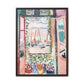 Matisse, Henri - Open Window, Collioure (1905) - Matte Canvas, Framed