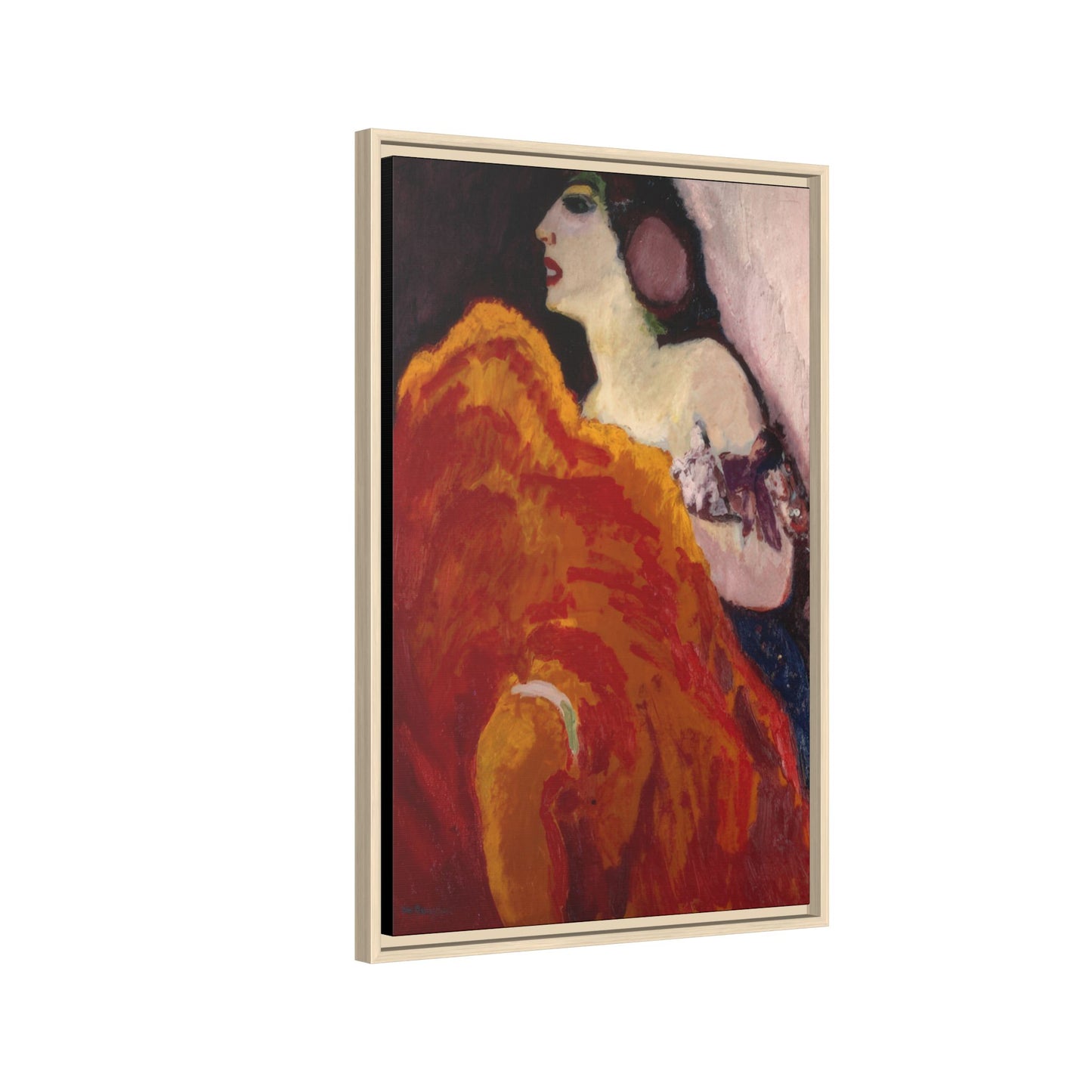 Van Dongen, Kees - The Red Dancer (1907) - Matte Canvas, Framed