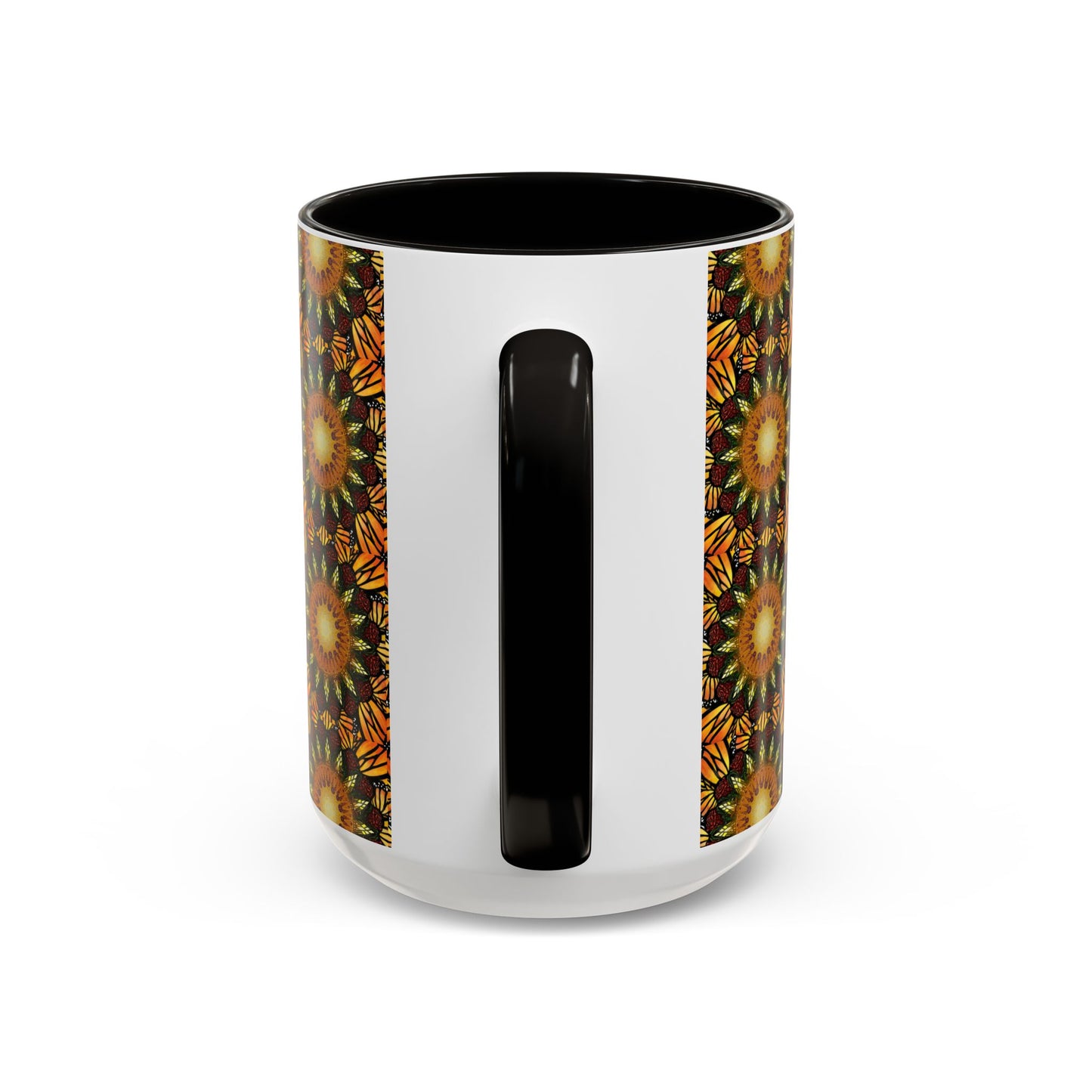 Pacio, Adam - Monarch Butterfly Mandala - Colorful Accent Mugs