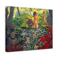 Ranson, Paul - The Lotus Bather (1906) - Canvas Block, unframed