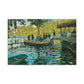 Monet, Claude - La Grenouillere (1869) - Canvas Block, unframed