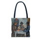 Cézanne, Paul - The Card Players (1892) - Tote Bag