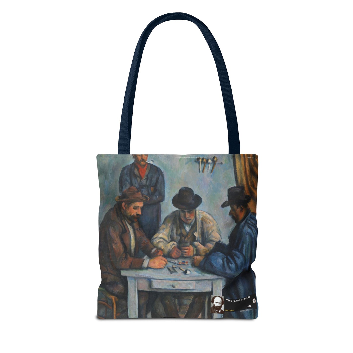 Cézanne, Paul - The Card Players (1892) - Tote Bag