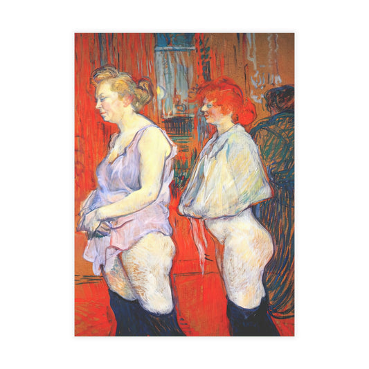 Toulouse-Lautrec, Henri - The Medical Inspection (1894) - Postcard Bundles with Envelopes Included