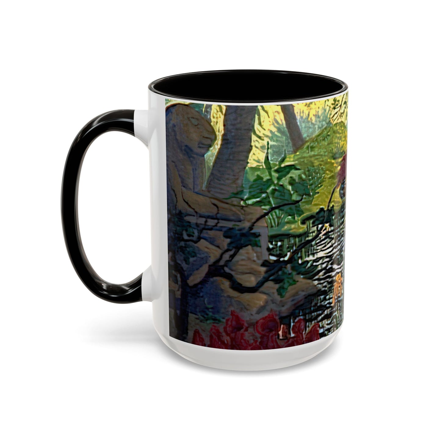 Ranson, Paul - The Lotus Bather (1906) - Colorful Accent Mugs