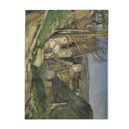 Cézanne, Paul - The House of the Hanged Man, Auvers-sur-Oise (1874) - Arctic Fleece Blanket