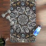 Memento Mori Mandala - Rubber Yoga Mat