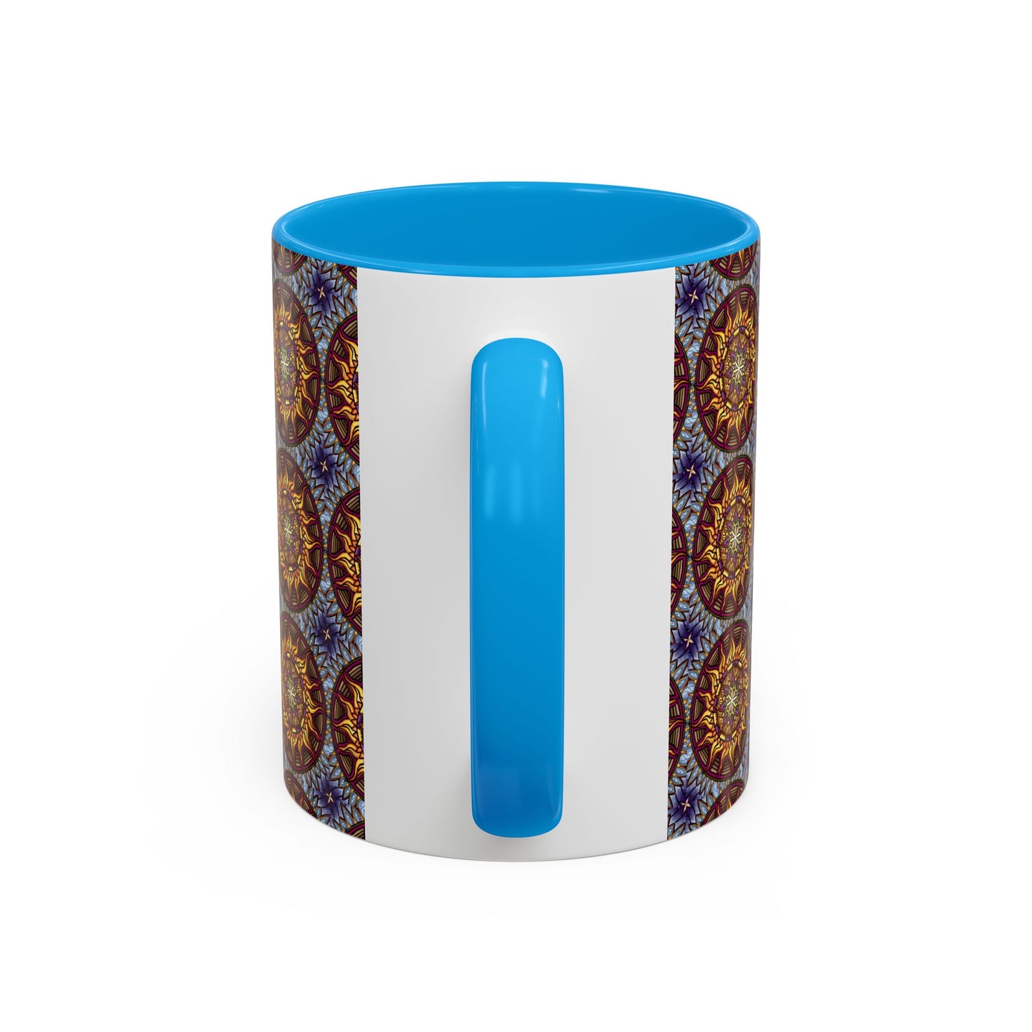 Pacio, Adam - Solar Disc Mandala - Colorful Accent Mugs