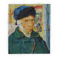 Van Gogh, Vincent - Self Portrait with Bandaged Ear (1889) - Arctic Fleece Blanket