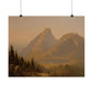 Gifford, Sanford Robinson - Mount Mansfield, Vermont  (1859) - Satin Posters