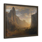 Bierstadt, Albert - Looking Down Yosemite Valley (1865) - Matte Canvas, Framed