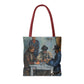 Cézanne, Paul - The Card Players (1892) - Tote Bag