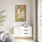 Matisse, Henri - Odalisque with Raised Arms (1923) - Matte Canvas, Framed