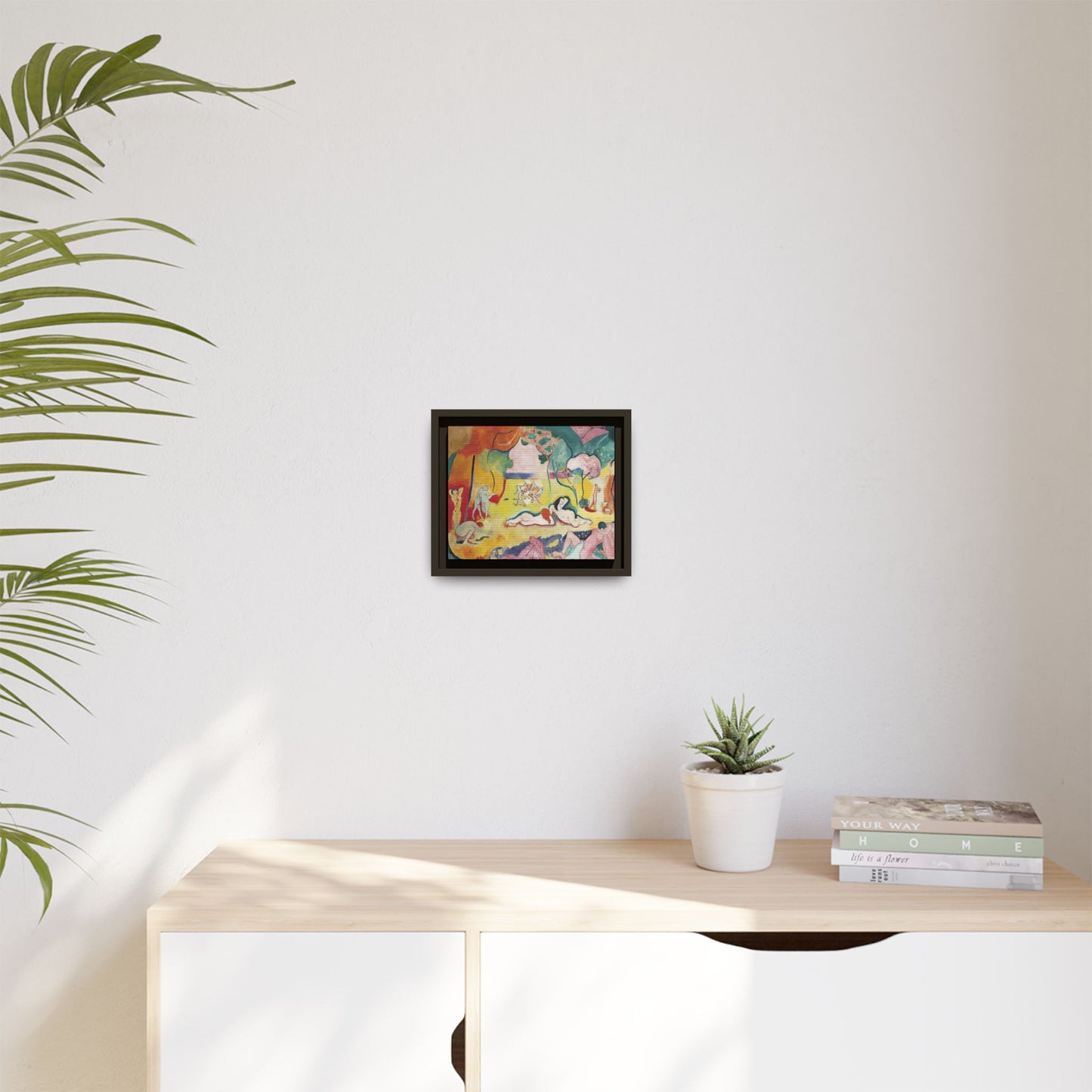 Matisse, Henri - The Joy of Life (1905) - Matte Canvas, Framed