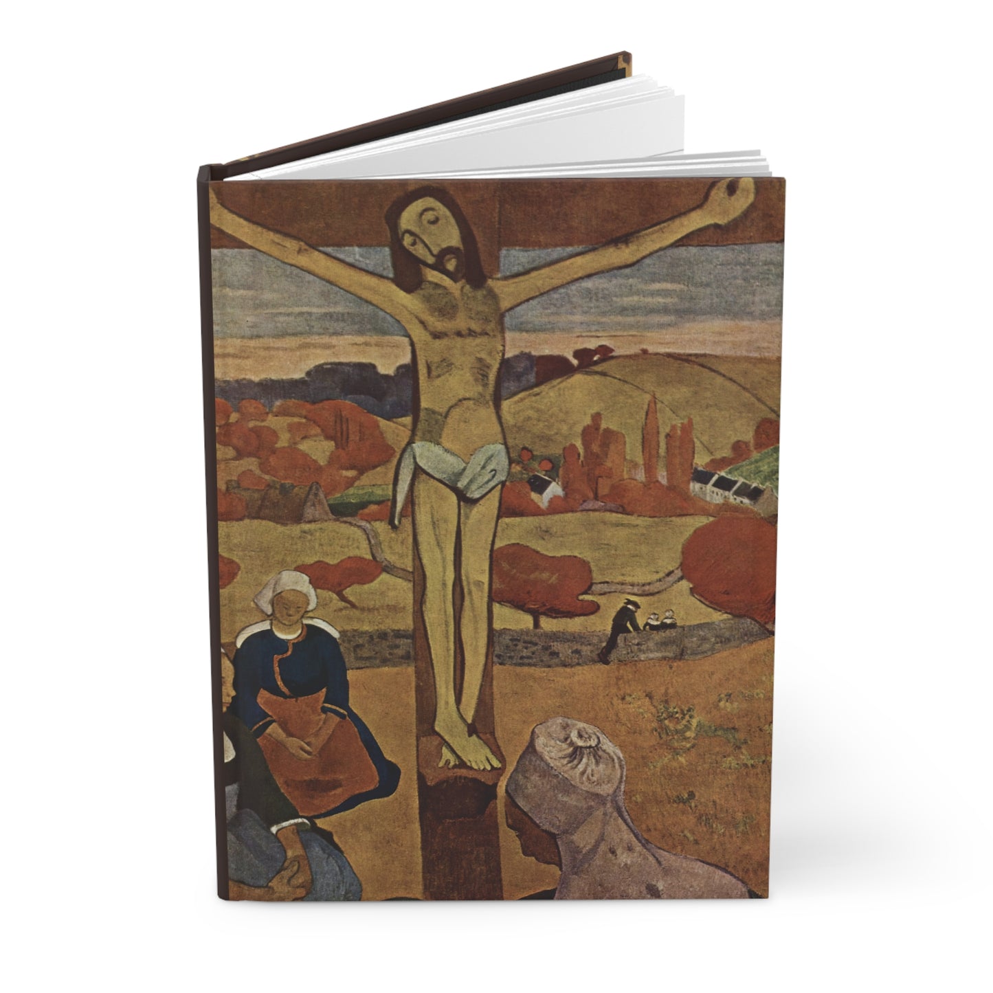 Gauguin, Paul - The Yellow Christ (1889) - Hardcover Journal Matte