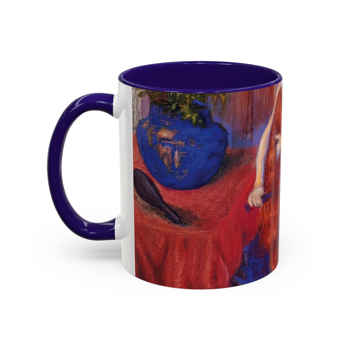 Ranson, Paul - The Golden Head of Hair (1909) - Colorful Accent Mugs