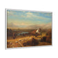 Bierstadt, Albert - The Last of the Buffalo  (1888) - Matte Canvas, Framed