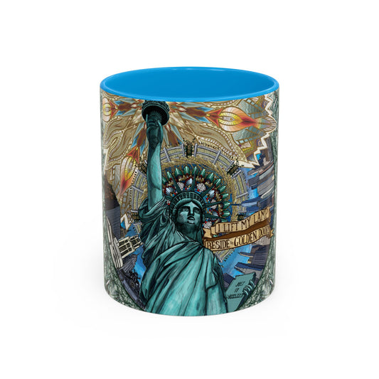 Pacio, Adam - Liberty Mandala - Colorful Accent Mugs