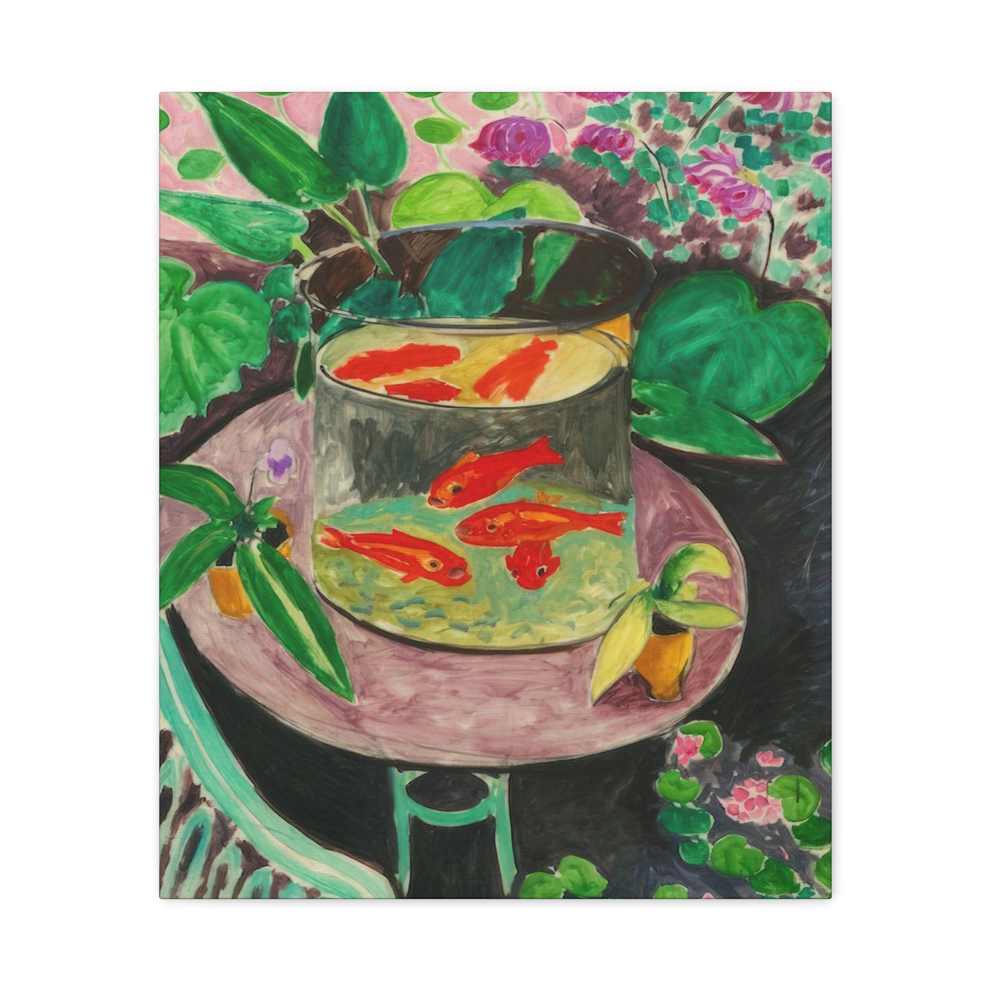 Matisse, Henri - The Goldfish (1912) - Canvas Block, unframed