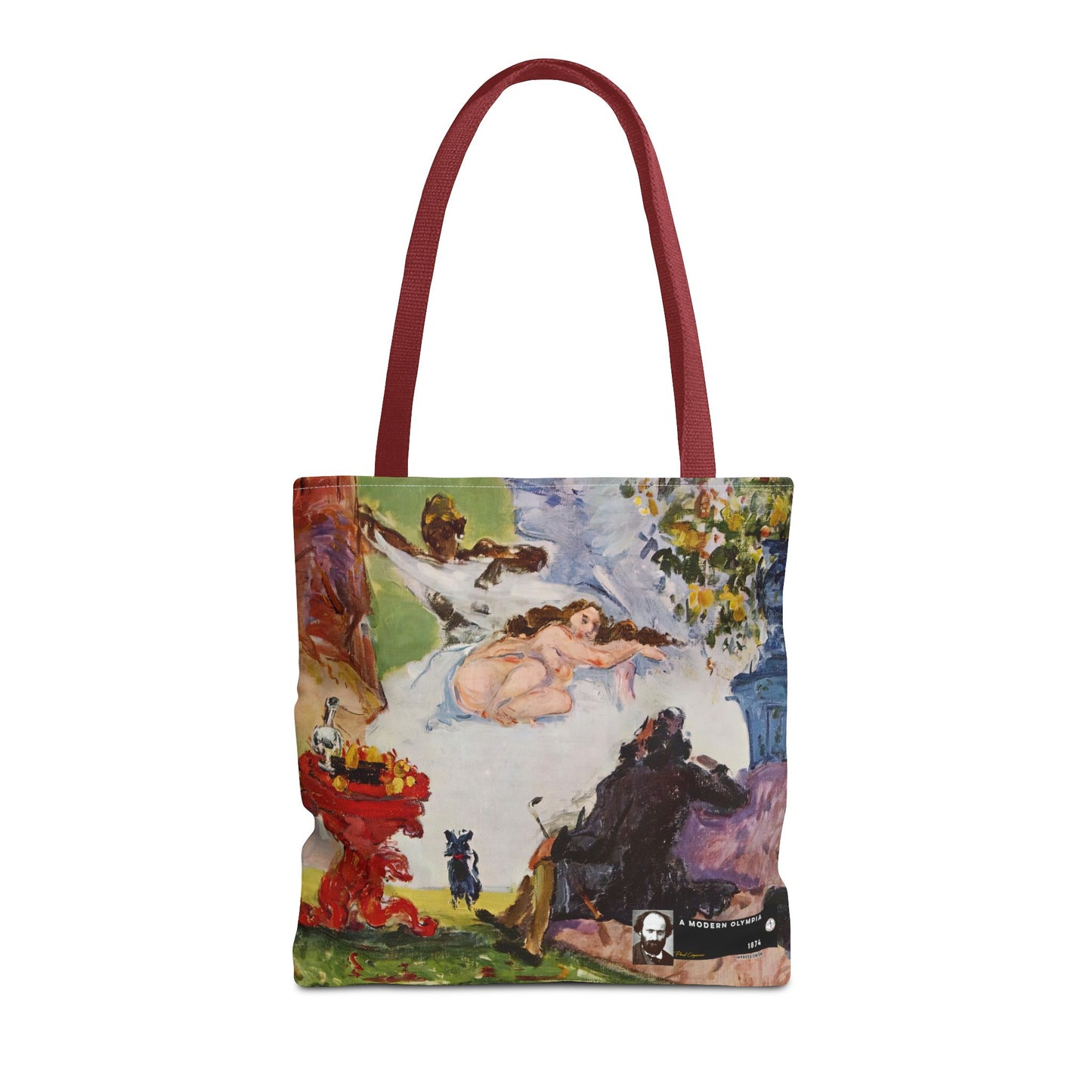 Cézanne, Paul - A Modern Olympia (1874) - Tote Bag