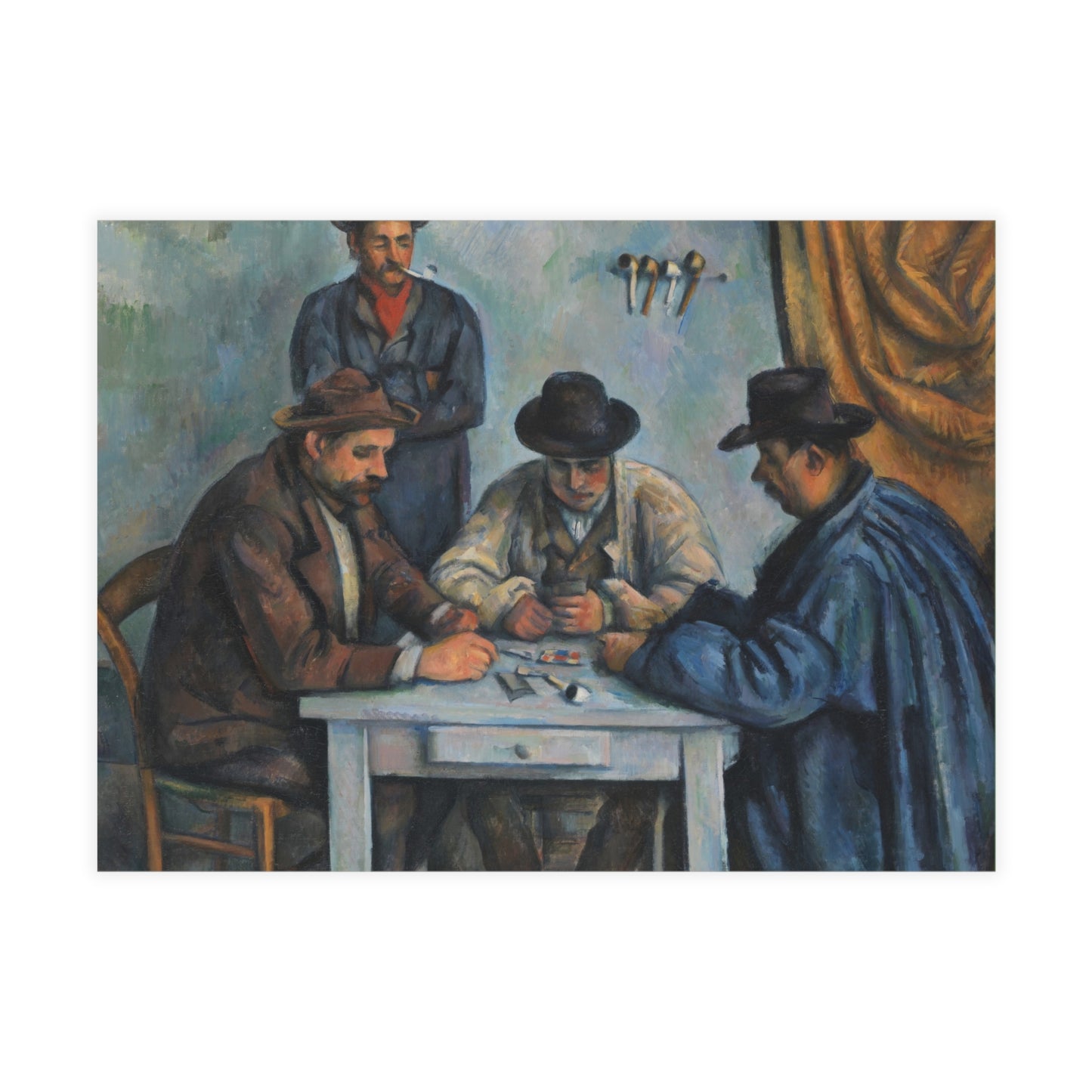 Cézanne, Paul - The Card Players (1892) - Postcard Bundles with Envelopes Included