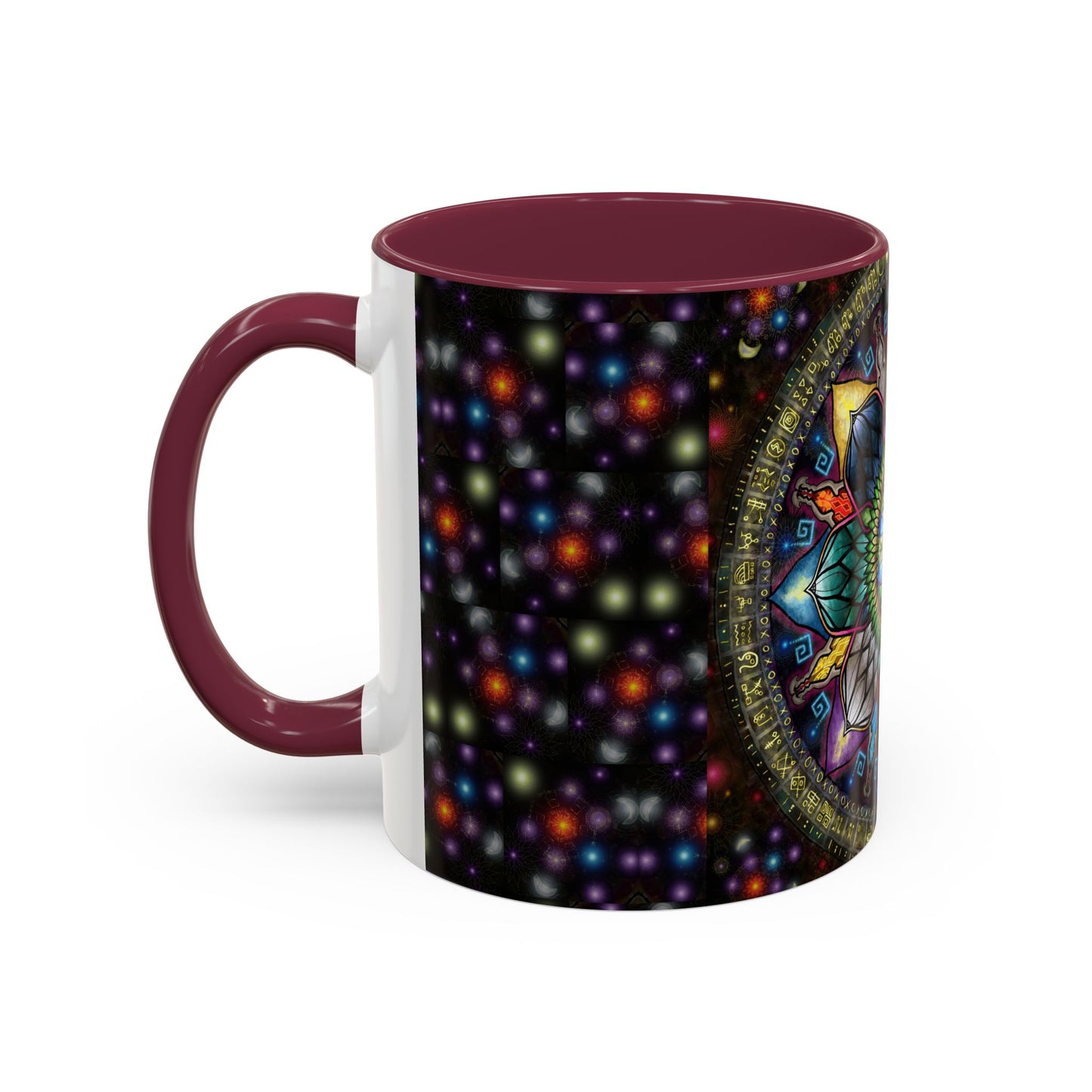 Pacio, Adam - Mystic Jewel Mandala - Colorful Accent Mugs