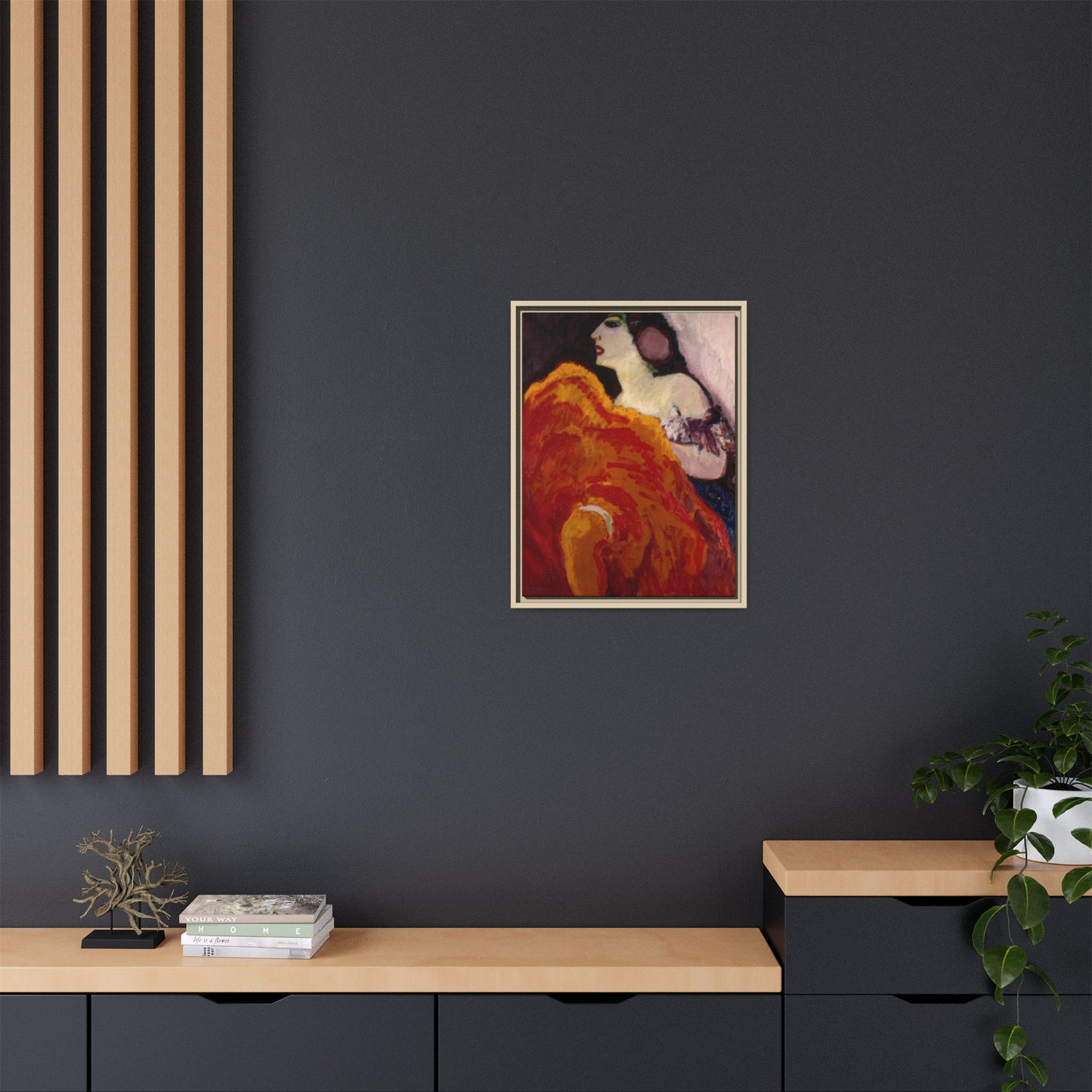 Van Dongen, Kees - The Red Dancer (1907) - Matte Canvas, Framed
