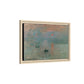 Monet, Claude - Impression, Sunrise (1872) - Matte Canvas, Framed