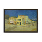 Van Gogh, Vincent - The Yellow House (1888) - Matte Canvas, Framed