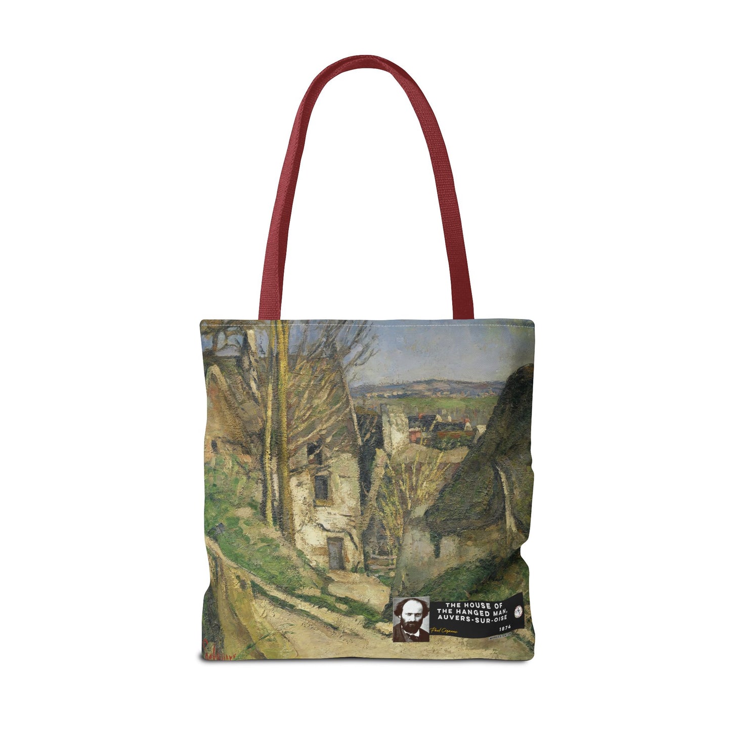 Cézanne, Paul - The House of the Hanged Man, Auvers-sur-Oise (1874) - Tote Bag