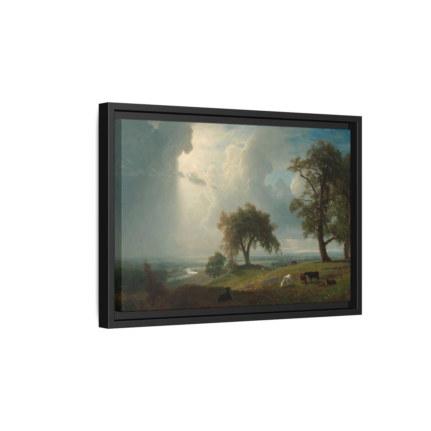 Bierstadt, Albert - California Spring (1875) - Matte Canvas, Framed