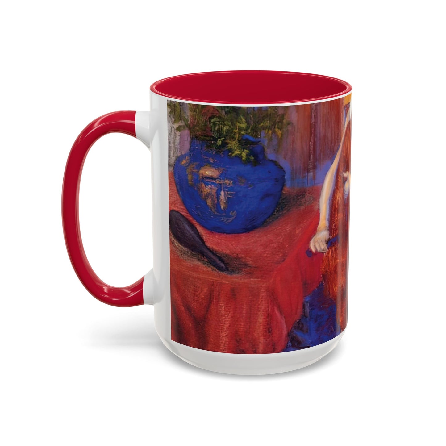 Ranson, Paul - The Golden Head of Hair (1909) - Colorful Accent Mugs