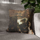 Courbet, Gustave - The Painter’s Studio (1855) - Suede Square Pillowcase