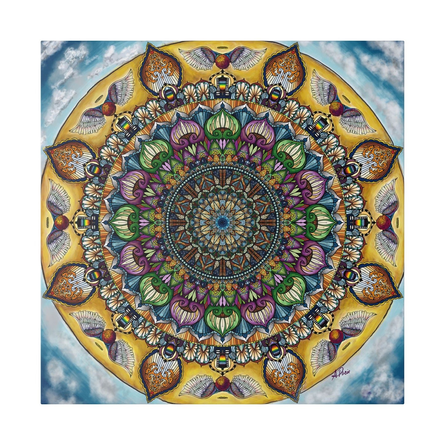 Celestia Mandala - Canvas Block