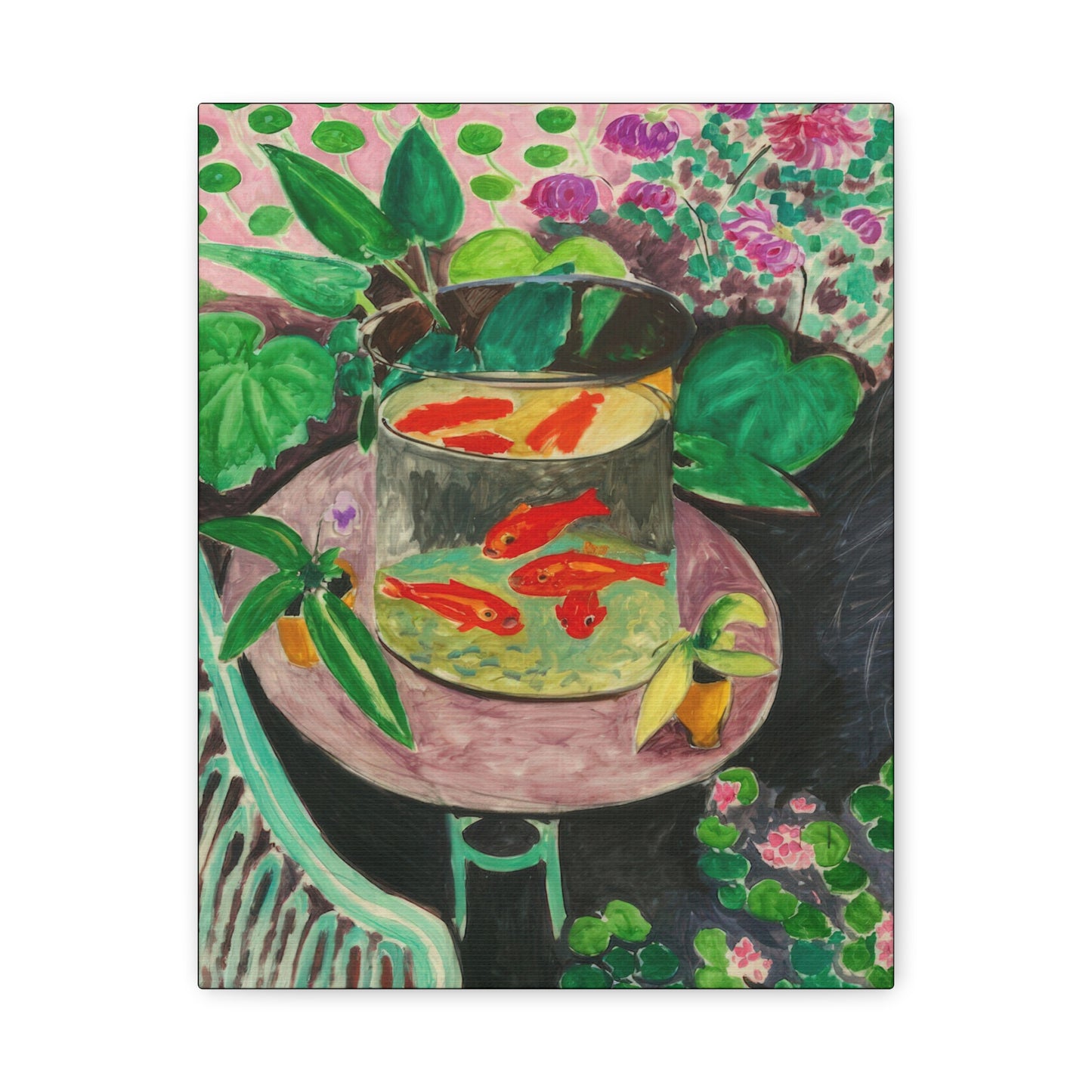 Matisse, Henri - The Goldfish (1912) - Canvas Block, unframed
