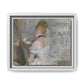 Morisot, Berthe - Woman at Her Toilette (1880) - Matte Canvas, Framed
