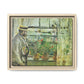 Morisot, Berthe - Eugene Manet on the Isle of Wight (1875) - Matte Canvas, Framed