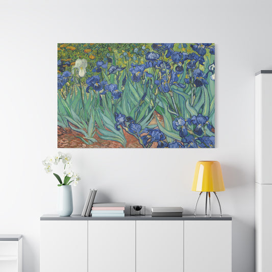 Van Gogh, Vincent - Irises (1889) - Canvas Block, unframed
