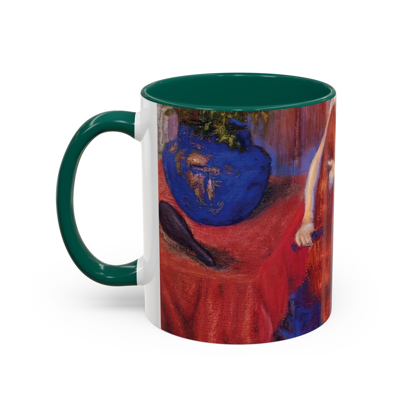 Ranson, Paul - The Golden Head of Hair (1909) - Colorful Accent Mugs
