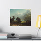 Bierstadt, Albert - Lake Lucerne (1858) - Satin Posters