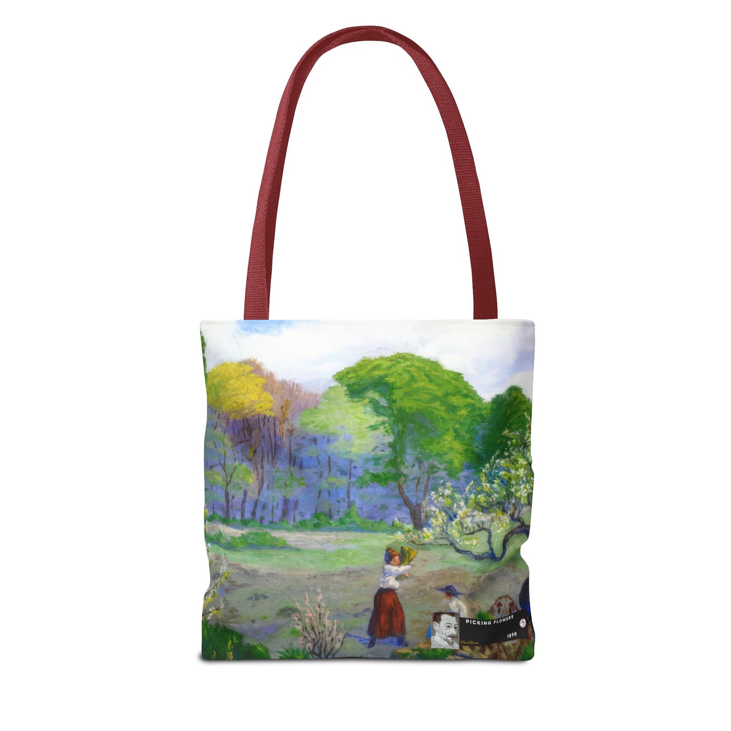 Ranson, Paul - Picking Flowers (1890) - Tote Bag