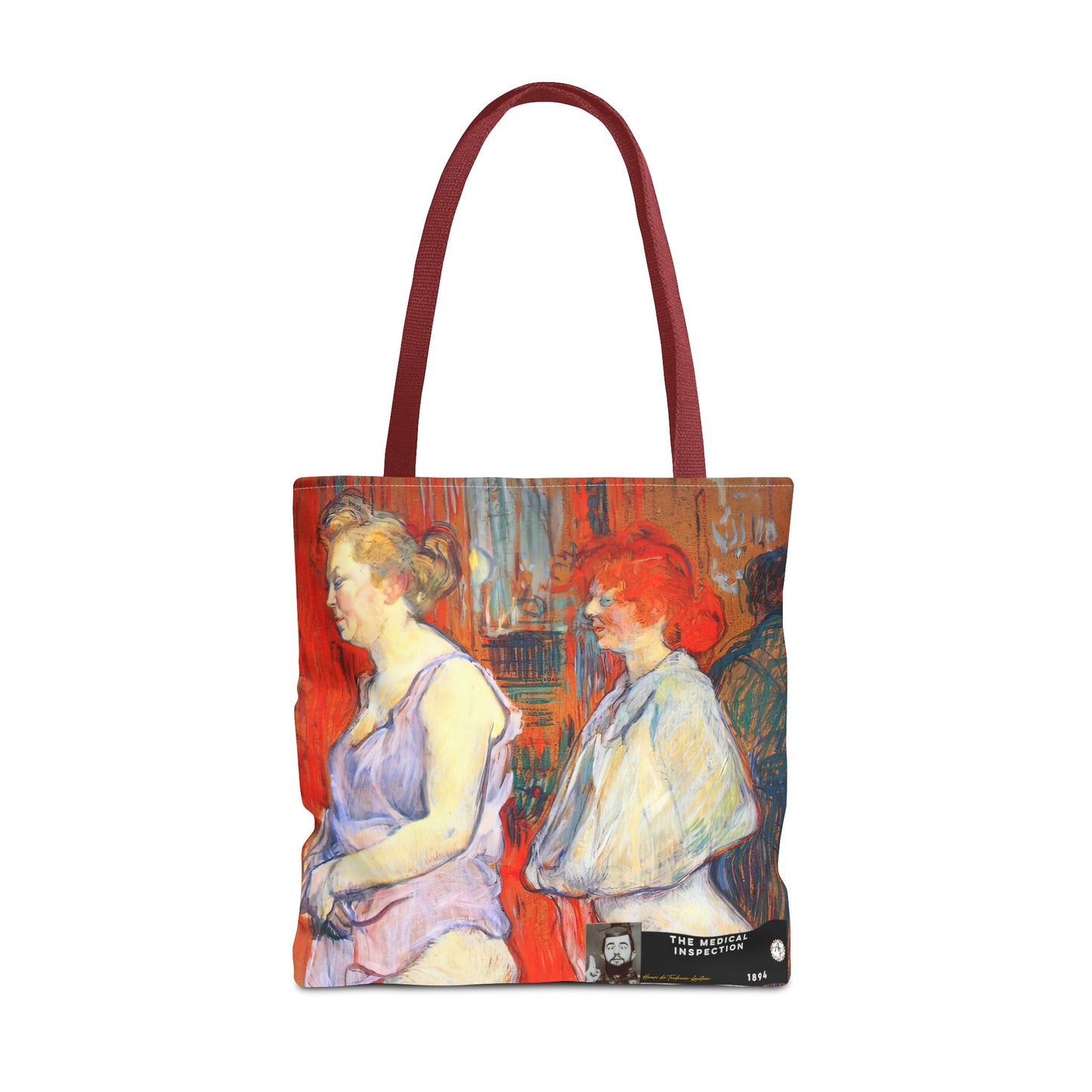 Toulouse-Lautrec, Henri - The Medical Inspection (1894) - Tote Bag